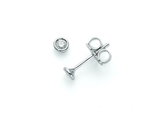 Orecchini Miluna in Oro Diamante 0.06 Ct ERD1395_006 - ERD1395_006